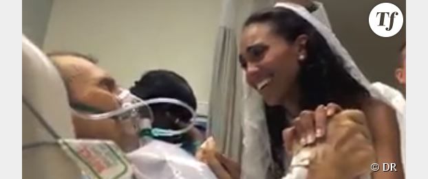 Pour son papa malade, elle décide de se marier à l’hôpital