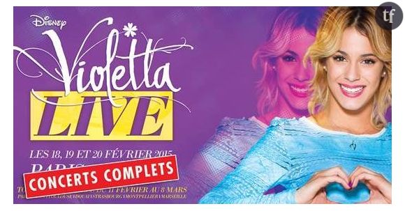 Violetta Live : nouvelles dates de concert en France avant la saison 4