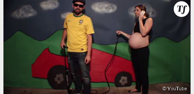Grossesse : une vidéo hilarante en stop motion réalisée par un couple
