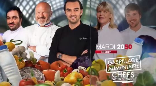 Gaspillage alimentaire : recettes de chefs et poubelles sur M6 Replay / 6Play