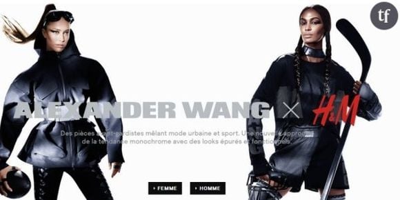 La collection Alexander Wang x H&M en vente aujourd'hui