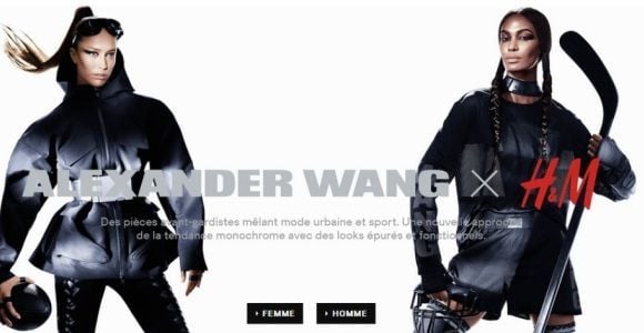 La collection Alexander Wang x H&M en vente aujourd'hui