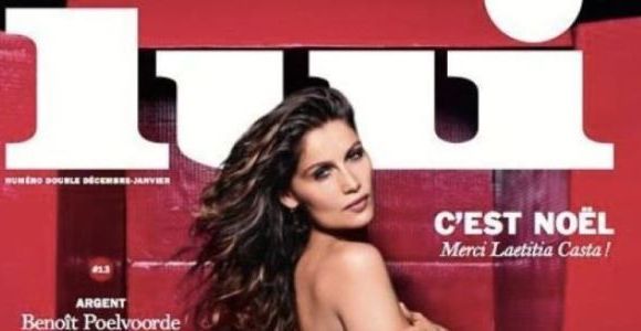 Laetitia Casta pose nue en couverture de Lui et fait le buzz