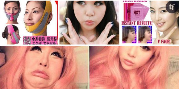 La dernière obsession des Asiatiques : le visage en forme de V