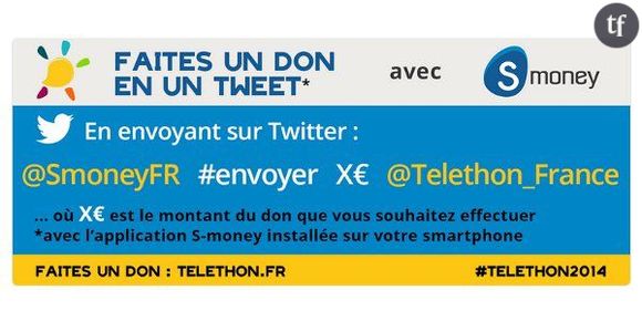 Téléthon 2014 : faire un don grâce à Twitter