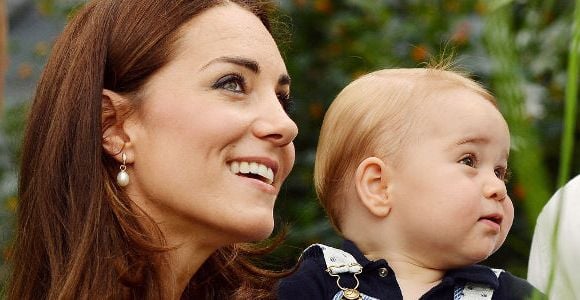 Kate Middleton et George profitent de la magie de Noël