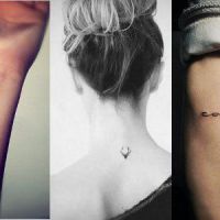 20 idées de petits tatouages trop cute