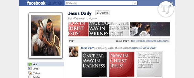 Jésus, le profil le plus consulté sur Facebook 