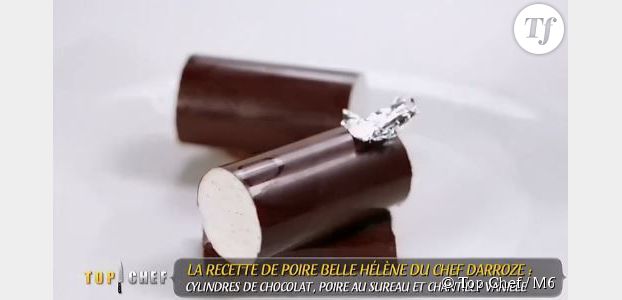 Top Chef 2015 : recette des cylindres de chocolat d’Hélène Darroze (Vidéo)
