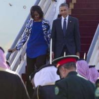 Michelle Obama non voilée scandalise l'Arabie saoudite