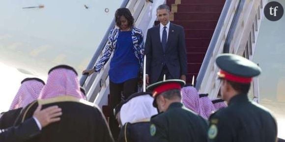 Michelle Obama non voilée scandalise l'Arabie saoudite