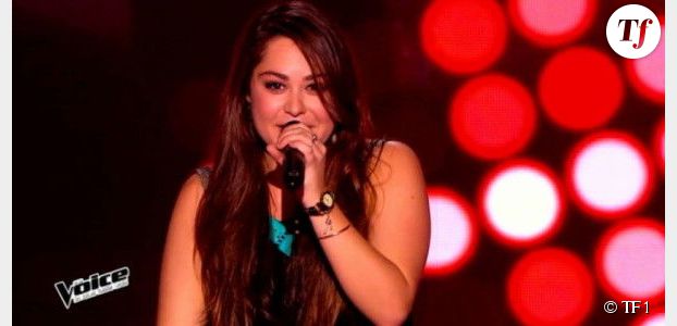 The Voice 2015 : Sharon Laloum rappe sur «Comme un boomerang»