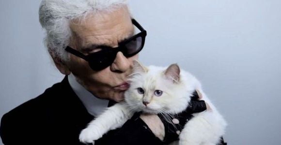 Karl Lagerfeld totalement fou d'amour pour sa Choupette