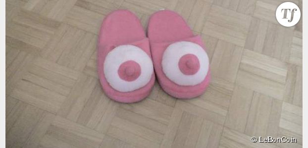 LeBonCoin : des chaussons « sexy » en forme de seins à vendre
