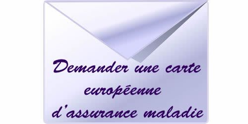 Demander une carte européenne d'assurance maladie