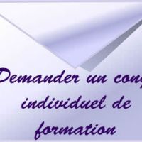 Comment demander un congé individuel de formation (CIF) ?