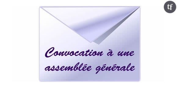 Rédiger une convocation à une assemblée générale