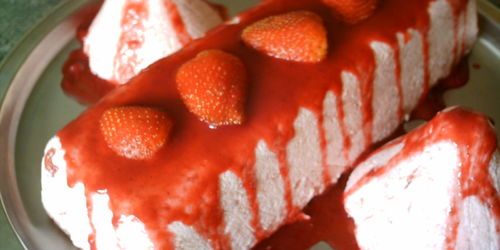 Recette concours : Le bavarois mousseux aux fraises