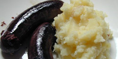 Recette concours : boudin noir purée