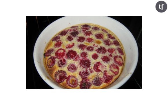 Clafoutis aux framboises