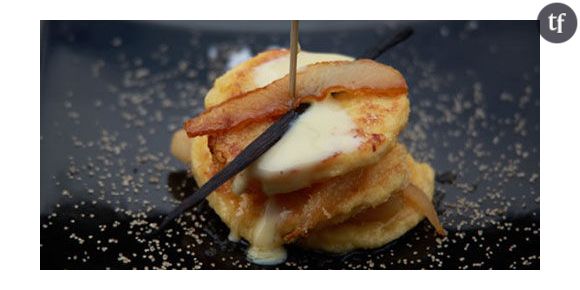 Comment cuisiner un pain perdu aux poires caramélisées ?