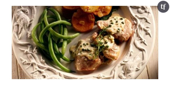 Blanquette d'agneau aux pistaches à l'émulsion de curcuma et wasabi