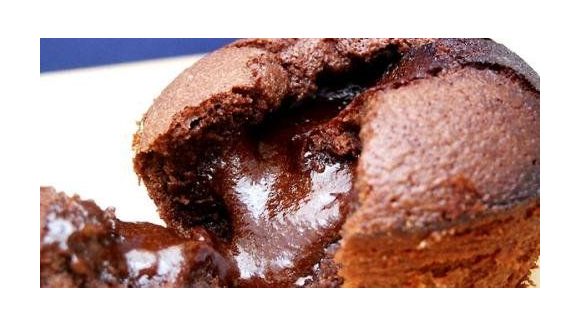 Fondant très fondant au chocolat