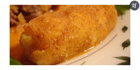 Croquettes de pomme de terre au cheddar