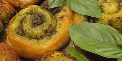 Feuilletés au pesto