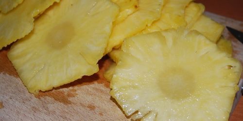 Carpaccio d’ananas