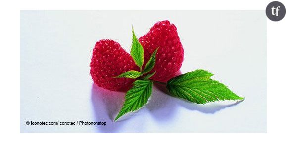 Tomates aux framboises et au basilic