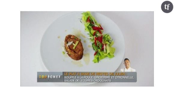 M6 - Top Chef 2013 : recette du soufflé de poule au pot