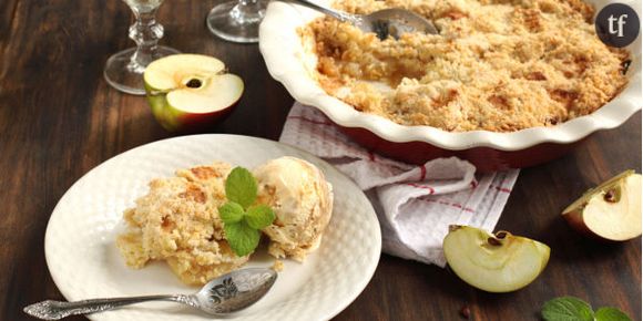 Crumble aux pommes