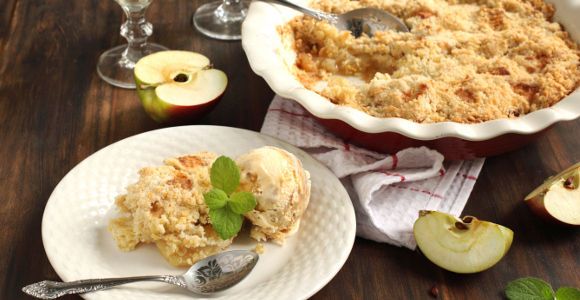 Crumble aux pommes