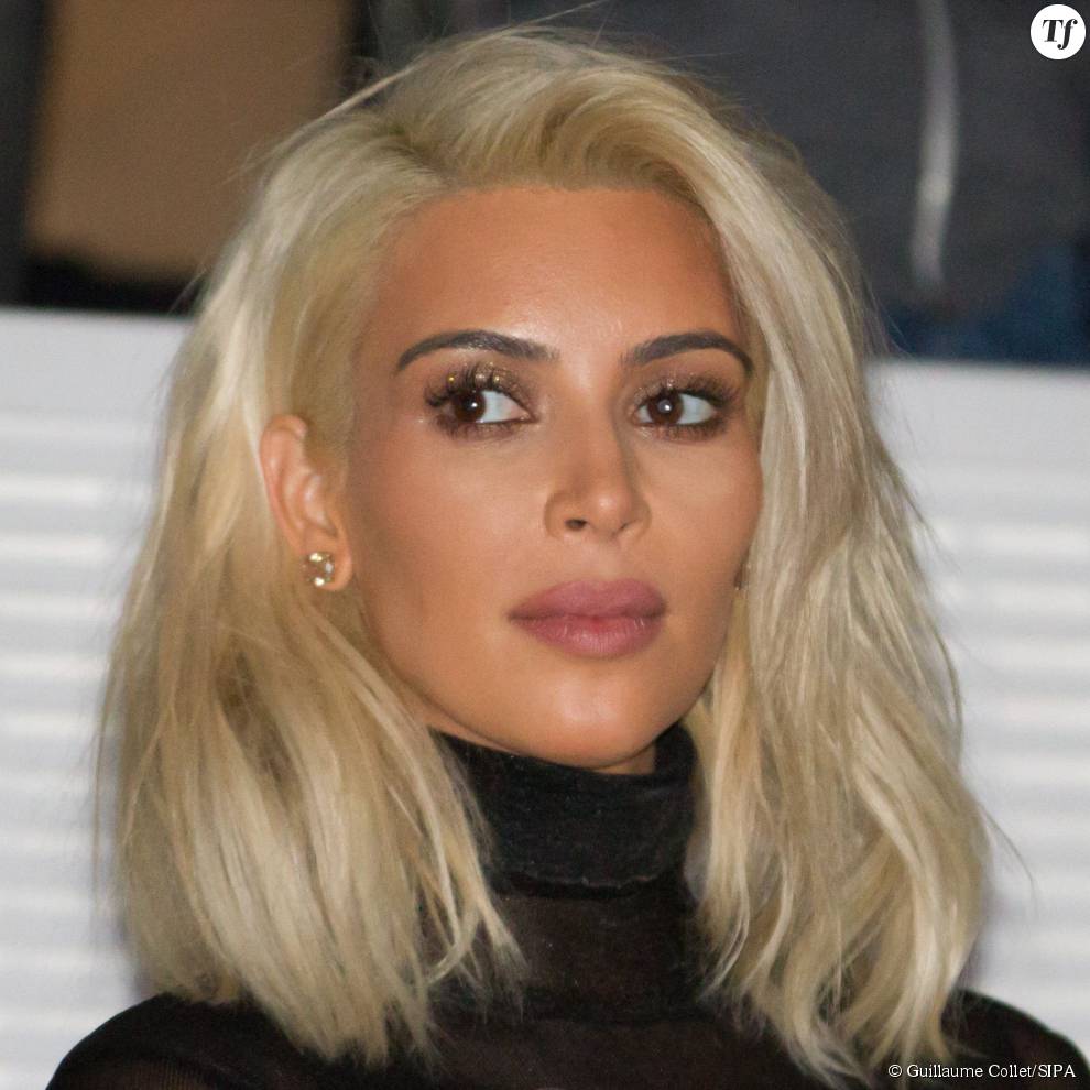 Kim Kardashian blonde le 7 mars 2015  