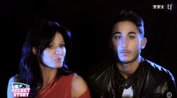 Le couple Nathalie / VIvian pendant Secret Story 8