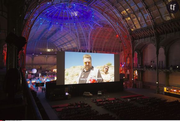 Cinéma Paradiso sous la Nef du Grand Palais, juin 2013.