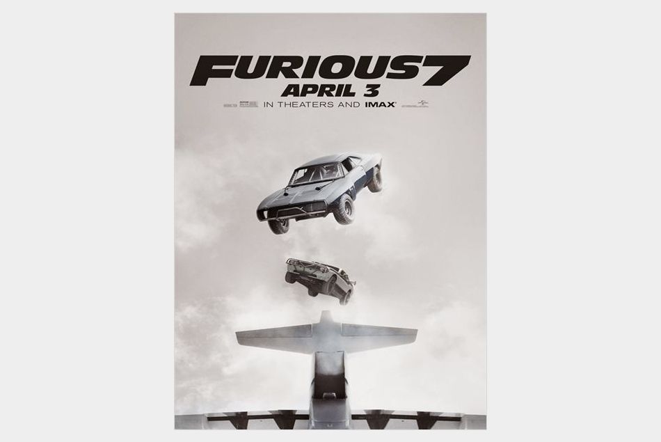 L'une des affiches de "Fast &amp; Furious 7"
