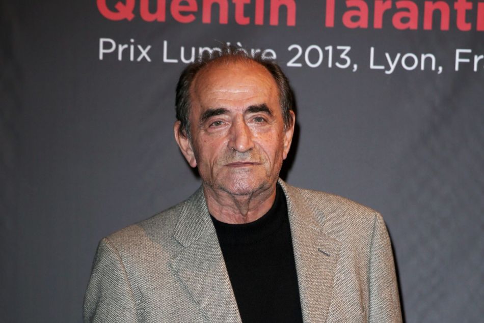 L'acteur Richard Bohringer à la remise du Prix Lumière 2013 à Quentin Tarantino à l'amphithéâtre du palais des Congrès de Lyon le 18 octobre 2013.