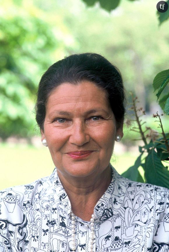 Simone Veil en 1989.