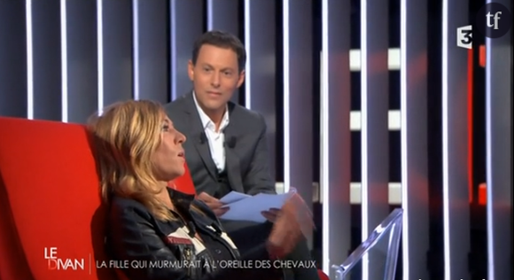 Mathilde Seigner sur le Divan de Marc-Olivier Fogiel.