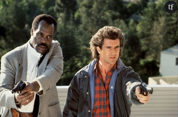 Mel Gibson et Danny Glover dans L'Arme Fatale