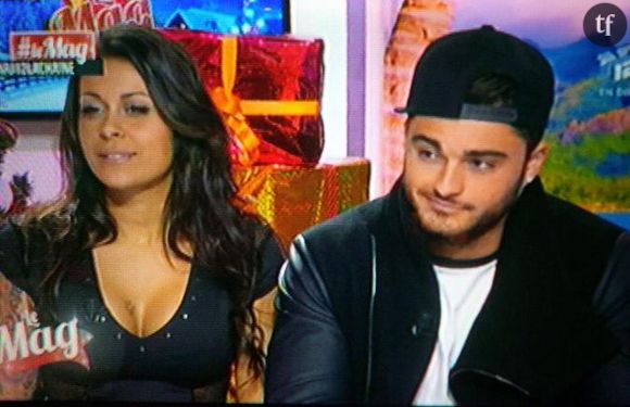 Shanna et Thibault sur le plateau du Mag de NRJ12