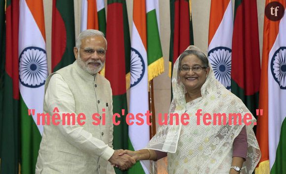 Le Premier ministre indien Narendra Modi a rencontré son homologue du Bangladesh Sheikh Hasina le 6 juin 2015.