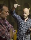Le directeur Dave Erickson et Greg Nicotero sur le tournage de "Fear the Walking Dead".