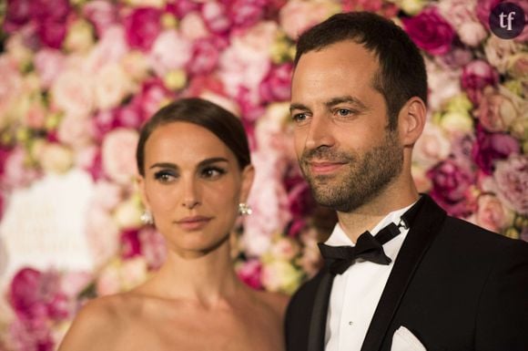 Natalie Portman et Benjamin Millepied au 68e festival de Cannes. le 16 mai 2015.