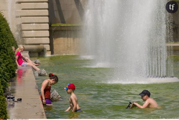 Les températures devraient atteindre 36°C, à Paris, mercredi.