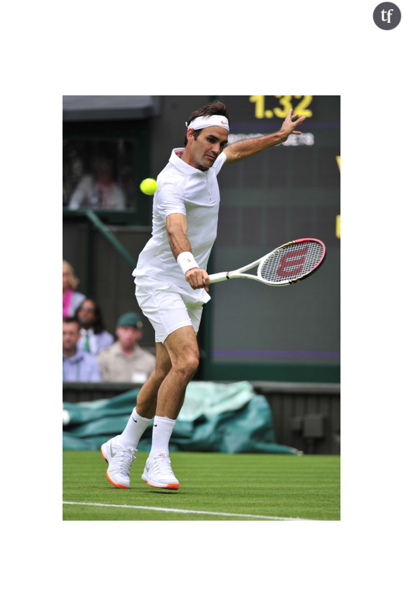 Le pourtant très sobre Roger Federer a été sommé de changer de chaussures.