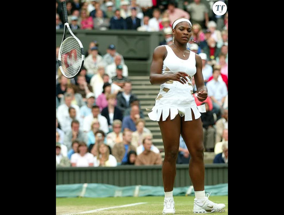 La robe à franges de Serena Williams portée à Wimbledon 2004 ? Inconcevable pour l&#039;organisation en 2015...