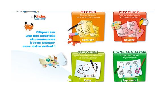 « Les petits créatifs » : application iPad pour enfants signée Kinder